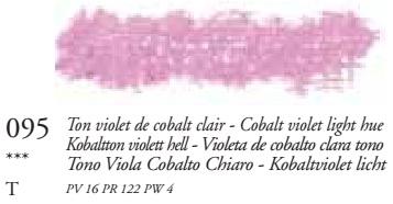 Пастель масляная стандарт кобальт фиолетовый светлый Sennelier, N132501.95