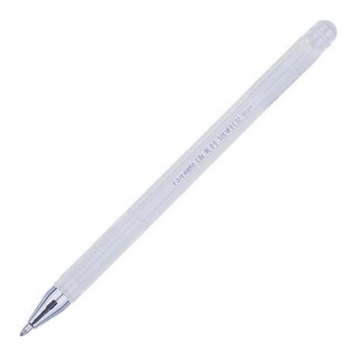 Ручка гелевая 0,8мм белый стержень CROWN Pastel, HJR-500P                