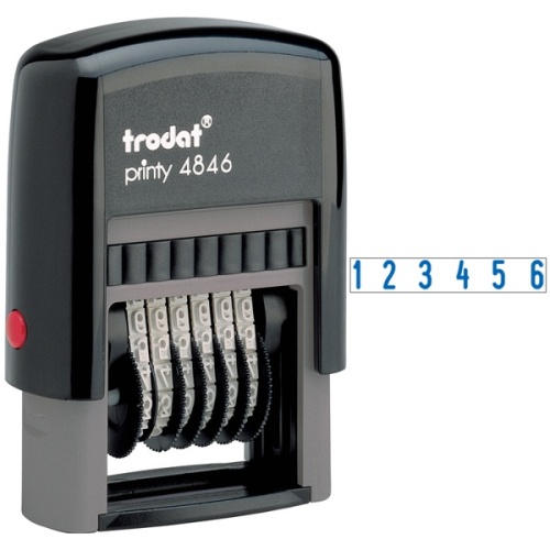 Нумератор  4мм 6-разрядный Trodat Printy 4846