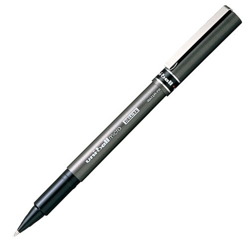 Ручка роллер UNI Micro Deluxe синий 0,5мм UB-155 Ручка роллер UNI Micro Deluxe синий 0,5мм UB-155