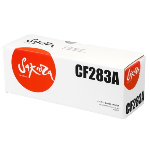 Картридж CF283A для HP LJ Pro M201n/M125nw/M127fw черный на 1600 страниц Sakura CF283A
