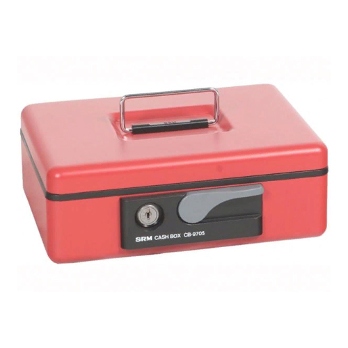 Ящик для денег CB-9705N/MB-4  red 80х230х185мм