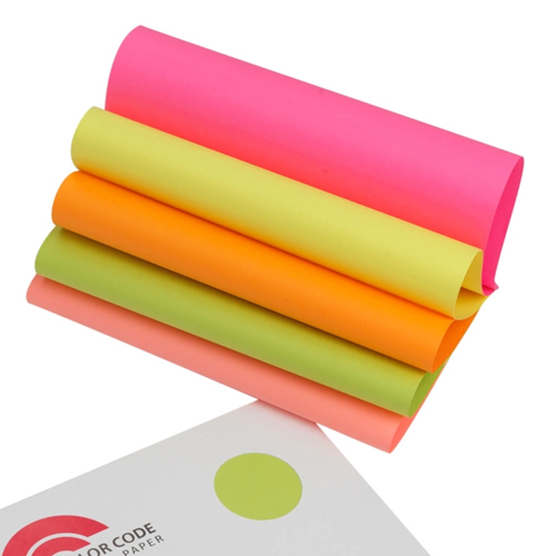 Бумага для офисной техники цветная А4  75г/м2 100л 5 цветов неон ColorCode 569701