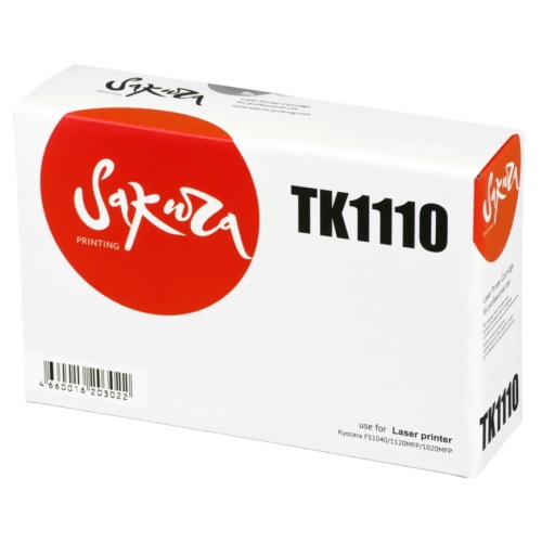 Картридж TK1110 для Kyocera MITA FS1040/1120MFP/1020MFP черный на 2500 страниц Sakura TK1110