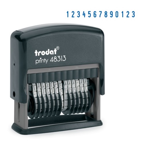 Нумератор  3,8мм 13-разрядный мини Trodat Printy 48313