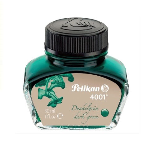 Чернила 30мл темно-зеленые PELIKAN INK 4001 300056