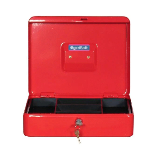 Ящик для денег CB-004 90х300х240 красный 2кг