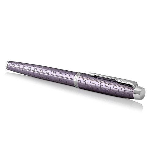Ручка перьевая 0,8мм синие чернила PARKER IM Premium Dark Violet CT F 1931636/T324