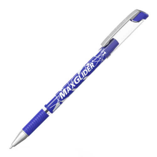 Ручка шариковая 0,7мм синий масляная основа Erich Krause Ultra Glide Technology MAX GLIDER 45213