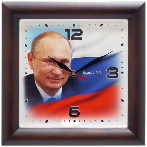 Часы настенные TROYKA В. В. Путин 81863852 Часы настенные TROYKA В. В. Путин 81863852
