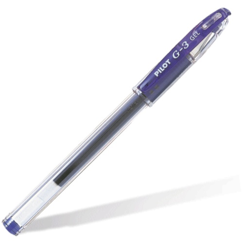 Ручка гелевая 0,38мм синий стержень PILOT G3 Grip, BLN-G3-38 L