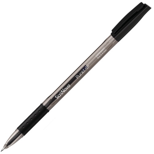 Ручка шариковая 0,4мм черный стержень Punkt B Scrinova, 5001