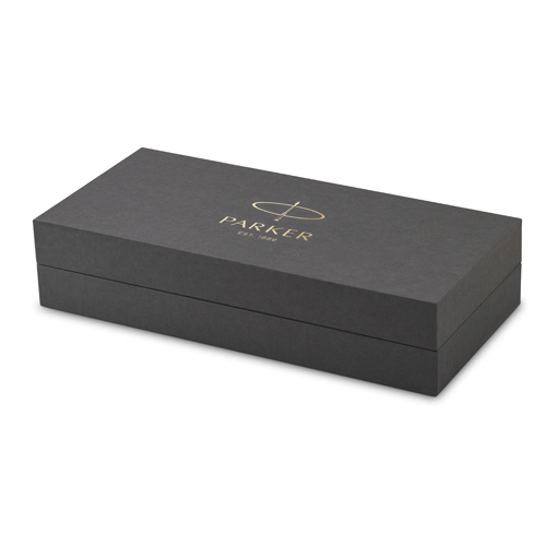 Ручка шариковая поворотный механизм 1мм черный стержень PARKER SONNET Core Matte Black CT M 1931525/K429