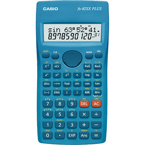 Калькулятор инженерный 10+2 разряда CASIO 177 функций, FX-82SX PLUS-S-EH Подходит для ЕГЭ