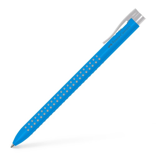 Ручка шариковая автоматическая Faber-Castell GRIP 2022 голубой 0,5мм 544647
