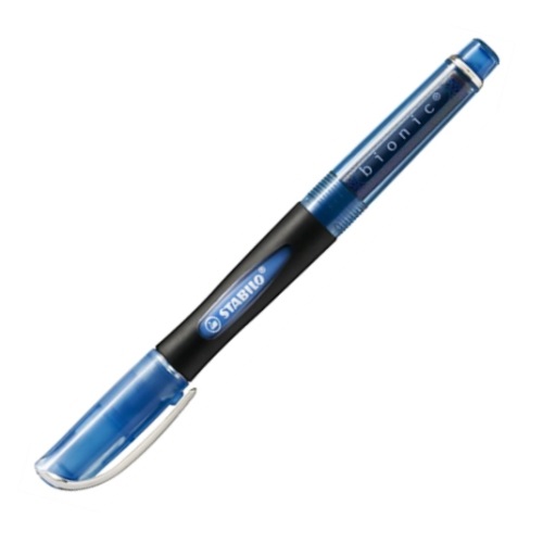Ручка роллер 0,4мм синие чернила STABILO BIONIC 2008/41