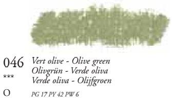 Пастель масляная Sennelier, стандарт, оливковая зеленая, N132501.46
