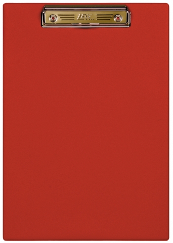 Доска с зажимом А4 ПВХ красный ДПС, 2117-102 