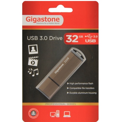 Флеш-диск  32Гб Gigastone Logo USB 3.0 U302