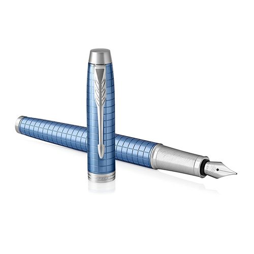 Ручка перьевая 0,8мм синие чернила PARKER IM Premium Blue-Black CT F 1931688