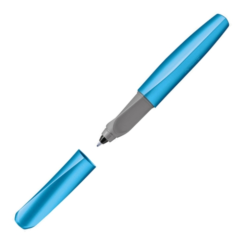 Ручка роллер PELIKAN Office Twist Classy Neutral R457 Frosted Blue M синий 1мм PL811279