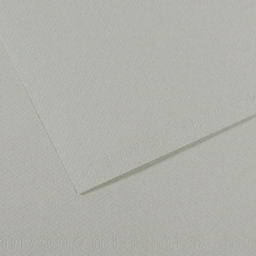 Бумага для пастели 210х297мм 50л Canson Mi-Teintes Серое небо 160г/м2 (цена за лист) 200321662
