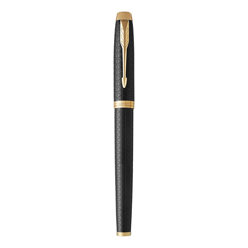 Ручка роллер 0,5мм черные чернила PARKER IM Premium Matt Black GT F 1931660/T321