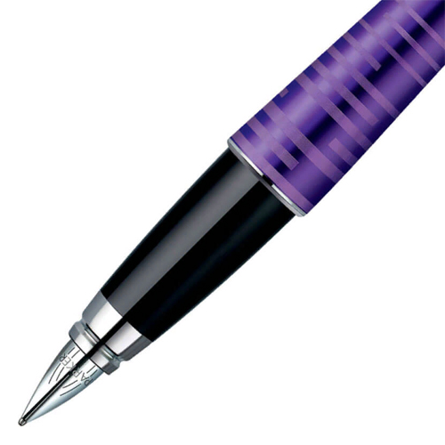 Ручка перьевая 0,8мм синие чернила PARKER Urban Premium Vacumatic Amethyst Pearl F 1906860/F206