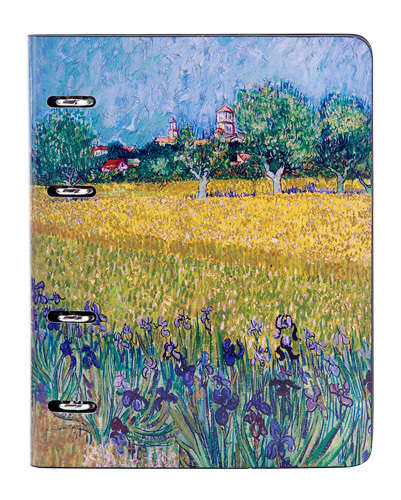 Блокнот А6 32л Доминанта Van Gogh клетка обложка мелованный картон 350г/м2, блок тонированный 70г/м2 Блокнот А6 32л Доминанта Van Gogh клетка обложка мелованный картон 350г/м2, блок тонированный 70г/м2