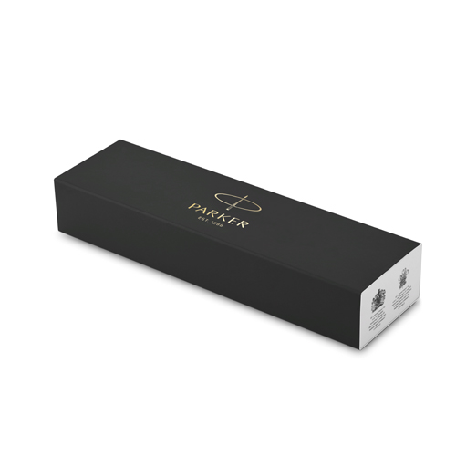 Ручка гелевая автоматическая  0,7мм черный стержень PARKER Jotter Core K694 Stainless Steel CT, 2020646