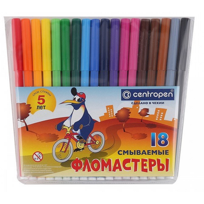 18 цветов. Centropen набор фломастеров пингвины (7790/18-86), 18 шт.. Фломастеры Centropen 18 цветов. Детские фломастеры Centropen. Фломастеры 18цв Carioca Joy. Блистер..