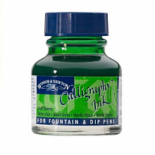 Тушь для каллиграфии Winsor&Newton зеленый лист 30мл WN1111341
