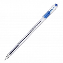 Ручка шариковая 0,7мм синий стержень масляная основа MunHwa Option OP07-02