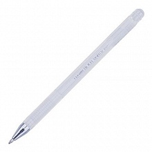 Ручка гелевая 0,8мм белый стержень CROWN Pastel, HJR-500P                