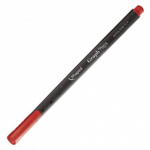 Ручка капиллярная 0,4мм красные чернила MAPED Graph Peps 749117