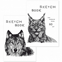 Блокнот для зарисовок А5  40л Sketchbook Silk Полином 2835