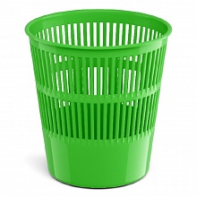 Корзина для бумаг  9л пластиковая сетчатая зеленая Neon Solid Erich Krause, 55923