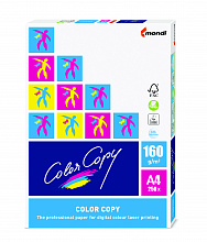 Бумага для офисной техники IQ Color copy clear А4 160г/м2 250л белизна 161% для лазерных принтеров 