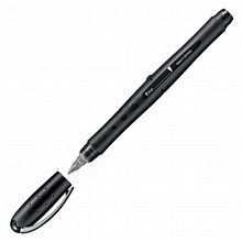 Ручка роллер 0,5мм черные чернила STABILO BL@CK 1018/46