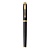 Ручка перьевая 0,8мм синие чернила PARKER IM Premium F323 Black GT F, 1931646