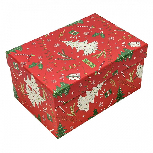 Коробка подарочная прямоугольная  22х15х11,5см Новый год OMG 7303367/2110