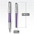 Ручка перьевая 0,8мм синие чернила PARKER Urban Premium Violet CT F 1931621