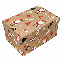 Коробка подарочная прямоугольная  16х11х7см Новый год OMG 7303367/2120