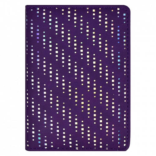 Ежедневник недатированный А6 160л Фиолетовый Софт-Тач Escalada Феникс 47594