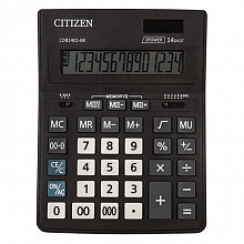 Калькулятор настольный 14 разрядов CITIZEN CDB1401-BK Businessline полноразмерный