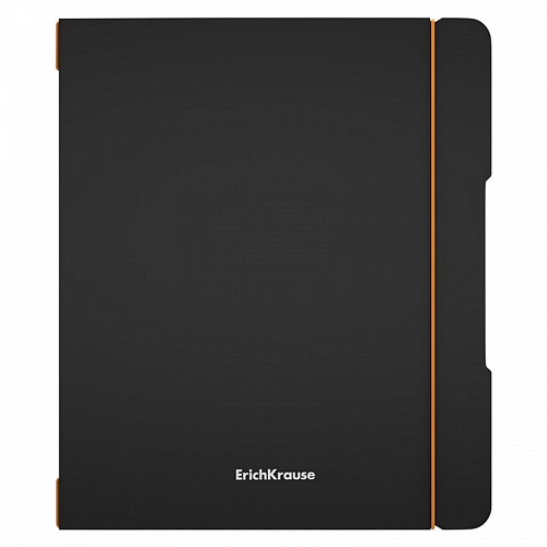 Тетрадь со съемной обложкой 48л клетка оранжевая FolderBook Accent Erich Krause, 51432