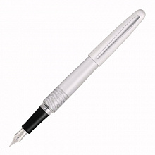 Ручка перьевая 1мм синие чернила серебристый корпус PILOT MR Animal Collection M, FD-MR2-M-WTG