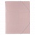 Папка с резинкой пластик А4 персиковая диагональ Expert Complete Trend Pastel, EC234413