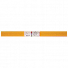 Бумага крепированная 50х250см светло-оранжевый 32гр/м2, WEROLA в рулоне, 12061-107, Германия