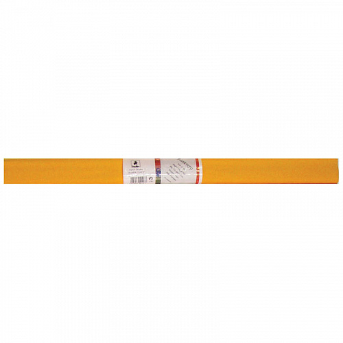 Бумага крепированная 50х250см светло-оранжевый 32гр/м2, WEROLA в рулоне, 12061-107, Германия